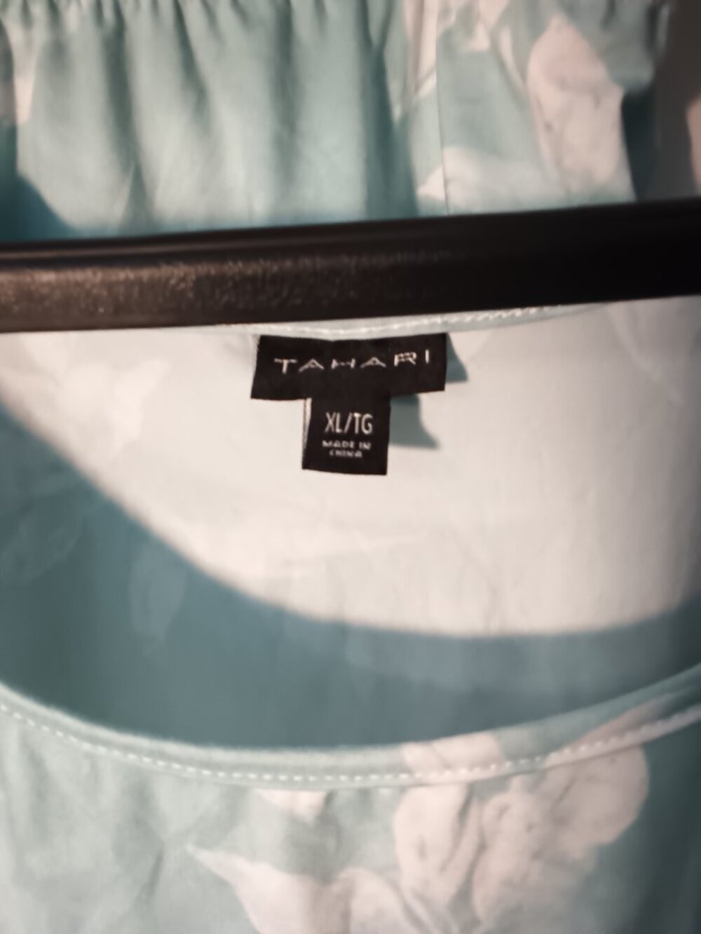 Tahari Light Blue & White Floral Pajama Set - Picture 2 of 5